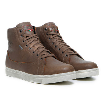 Motorrad Sportschuhe TCX Mood Gore-Tex Brown