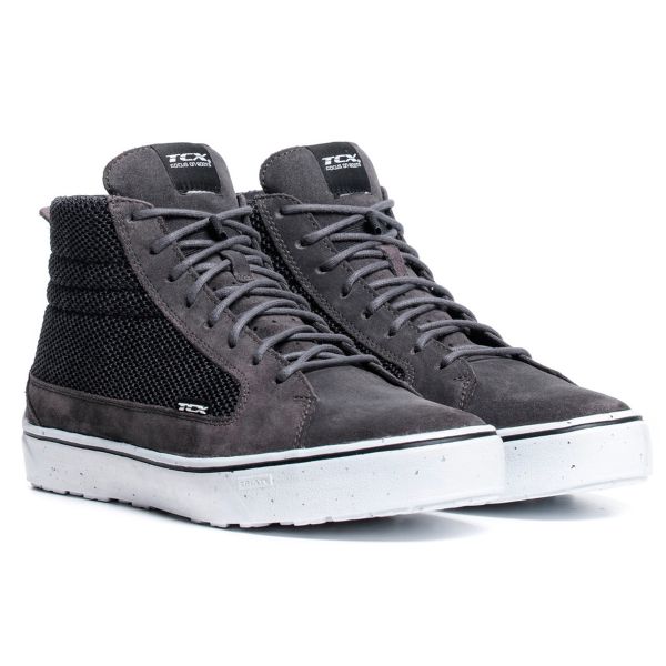 Motorrad Sportschuhe TCX Street 3 Air Grey White