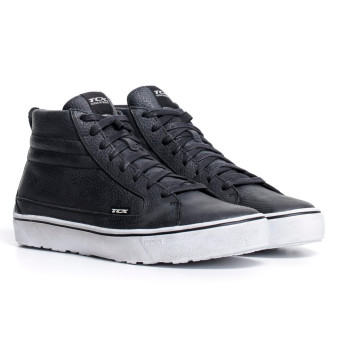 Motorrad Sportschuhe TCX Street 3 WP Black Black White