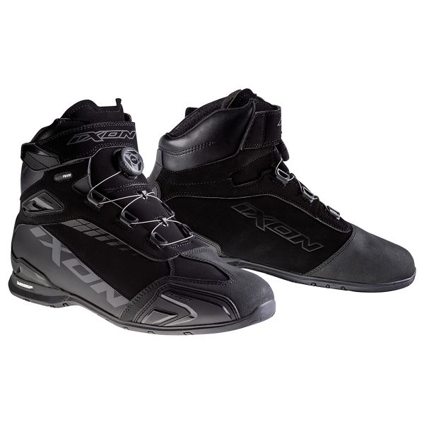 Motorrad Sportschuhe Ixon Bull WP Black