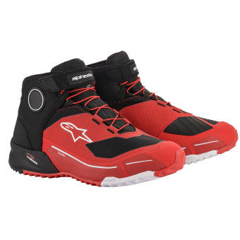 Motorrad Sportschuhe Alpinestars CR-X Drystar Red Black Motorrad Sportschuhe Alpinestars CR-X Drystar Red Black