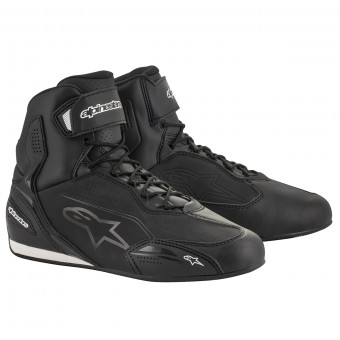 Motorrad Sportschuhe Alpinestars Faster 3 Black Black Motorrad Sportschuhe Alpinestars Faster 3 Black Black