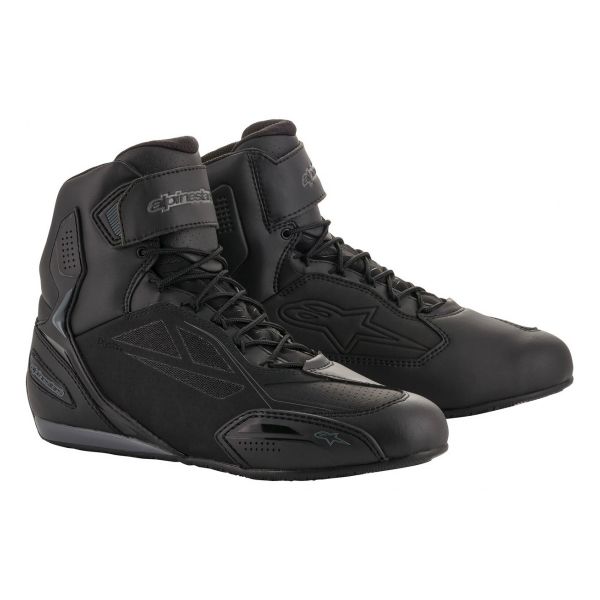 Motorrad Sportschuhe Alpinestars Faster 3 Drystar Black Cool Gray