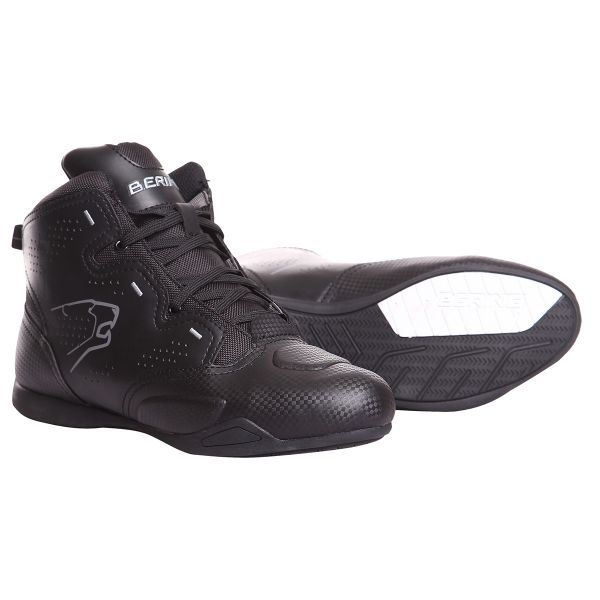 Motorrad Sportschuhe Bering Jasper Waterproof Black