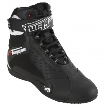 Motorrad Sportschuhe Furygan Fast Air D3O Black White Motorrad Sportschuhe Furygan Fast Air D3O Black White