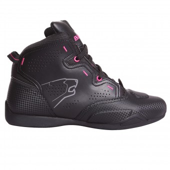 Motorrad Sportschuhe Bering Lady Jasper Waterproof Black Fushia