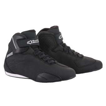 Motorrad Sportschuhe Alpinestars Sektor Black White Motorrad Sportschuhe Alpinestars Sektor Black White