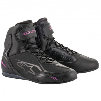 Motorrad Sportschuhe Alpinestars Stella Faster 3 Black Fuchsia Motorrad Sportschuhe Alpinestars Stella Faster 3 Black Fuchsia