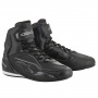 Motorrad Sportschuhe Alpinestars Stella Faster 3 Black Silver