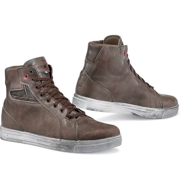 Motorrad Sportschuhe TCX Street Ace Waterproof Coffee Brown