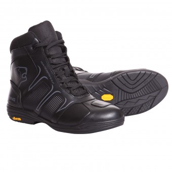 Motorrad Sportschuhe Bering Walker Waterproof Black