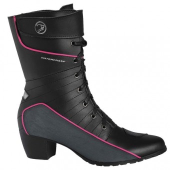 Motorradstiefel Bering Lady Tera Schwarz Fushia Motorradstiefel Bering Lady Tera Schwarz Fushia