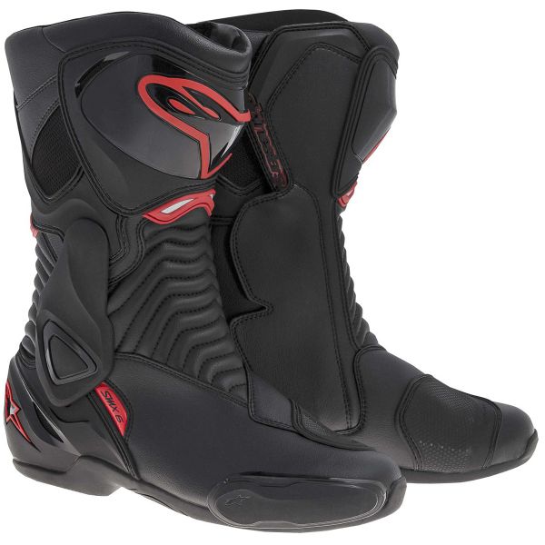 Motorradstiefel Alpinestars SMX 6 Black Red