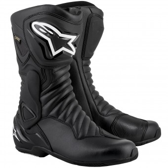 Motorradstiefel Alpinestars SMX-6 V2 Gore-Tex Black