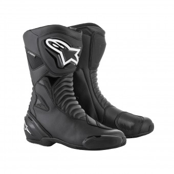 Motorradstiefel Alpinestars SMX S Waterproof Black Motorradstiefel Alpinestars SMX S Waterproof Black