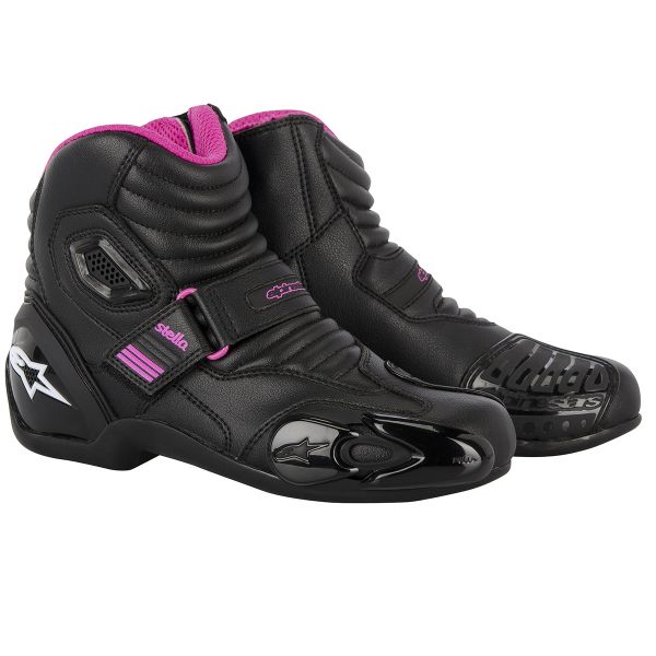 Motorradstiefel Alpinestars Stella S-MX 1.1 Schwarz Fushia