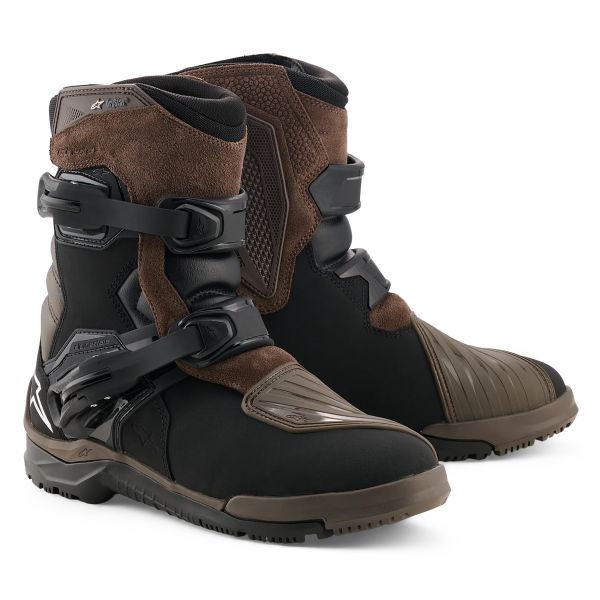 Motorradstiefel Alpinestars Belize V2 Drystar Boots Brown Black