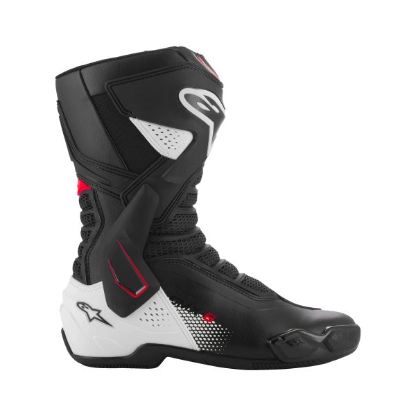 Alpinestars SMX-6 V3 Black White Red Graphic