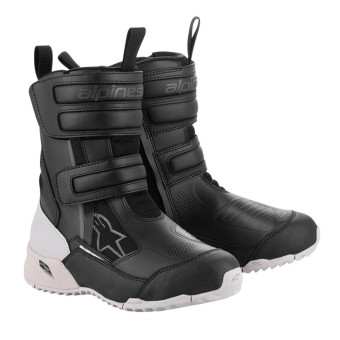 Motorradstiefel Alpinestars Stella RT-7 Touring Drystar Black White Motorradstiefel Alpinestars Stella RT-7 Touring Drystar Black White