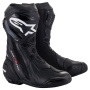 Motorradstiefel Alpinestars Supertech R Vented Boot Black Black