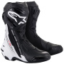 Motorradstiefel Alpinestars Supertech R Vented Boot Black White Black White