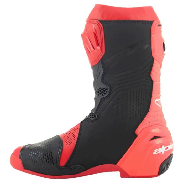 Alpinestars Supertech R Vented Boot Bright Red Fluo