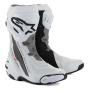 Motorradstiefel Alpinestars Supertech R Vented White Mid Gray Black