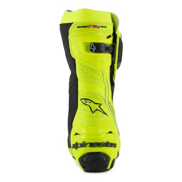 Alpinestars Supertech R Vented Yellow Fluo Black