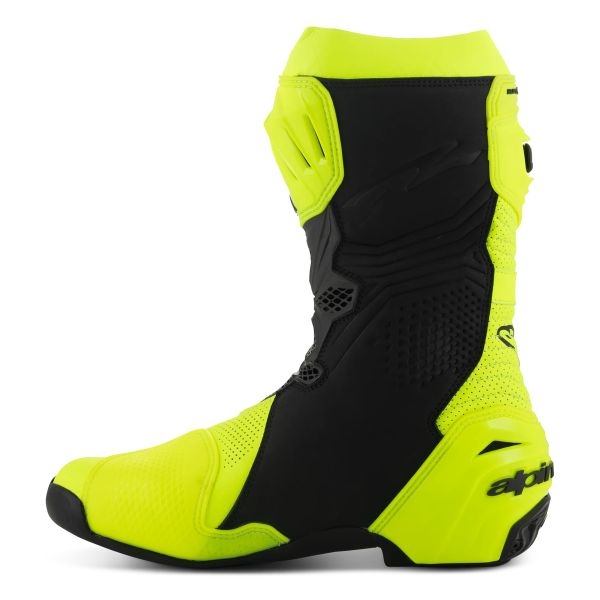 Alpinestars Supertech R Vented Yellow Fluo Black