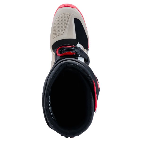 Alpinestars Tech 7 Enduro Black Light Gray Bright Red