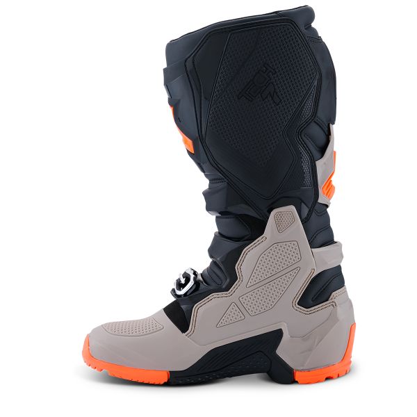 Alpinestars Tech 7 Enduro Black Warm Gray Orange Fluo