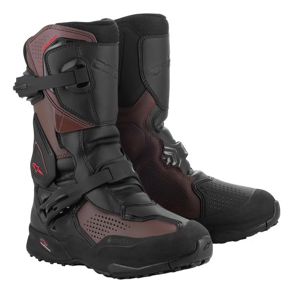 Motorradstiefel Alpinestars XT-8 Gore-Tex Black Brown Motorradstiefel Alpinestars XT-8 Gore-Tex Black Brown