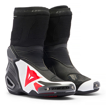Motorradstiefel Dainese Axial 2 Air Black White Lava Red Motorradstiefel Dainese Axial 2 Air Black White Lava Red