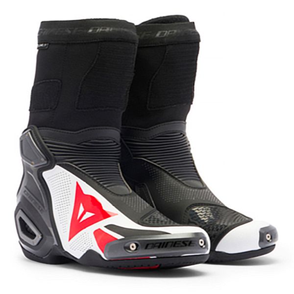 Motorradstiefel Dainese Axial 2 Air Black White Lava Red Motorradstiefel Dainese Axial 2 Air Black White Lava Red