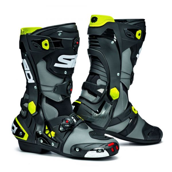 Motorradstiefel SIDI Rex Grey Black Yellow