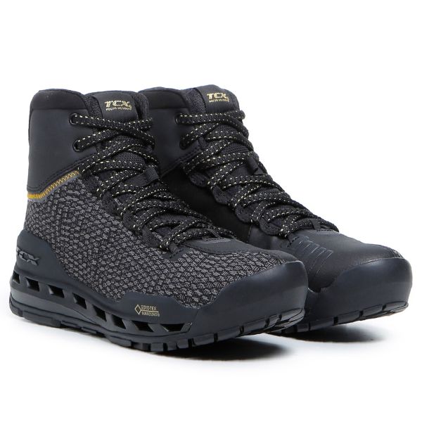 Motorradstiefel TCX Climatrek Surround Lady Gore-Tex Black Gold
