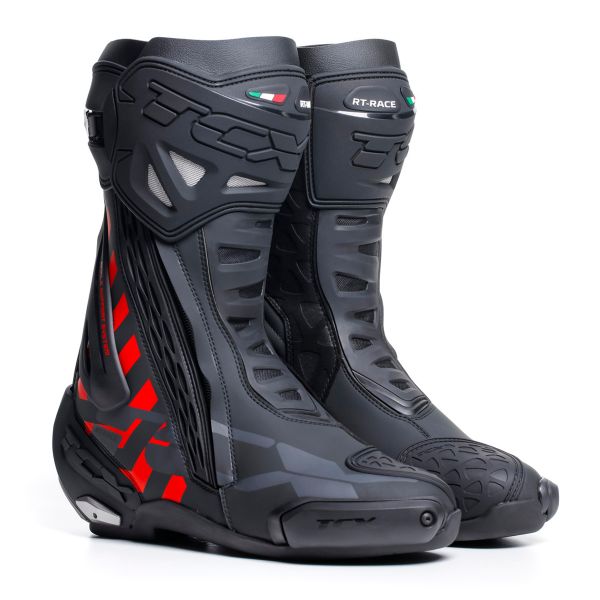 Motorradstiefel TCX RT-Race Black Red