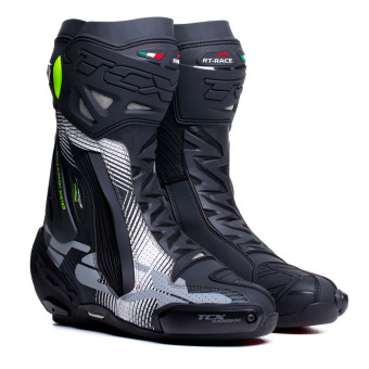Motorradstiefel TCX RT-Race Pro Air Black White Grey