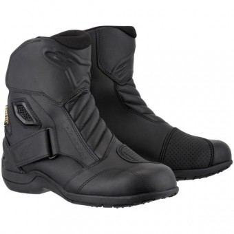 Motorradstiefel Alpinestars New Land Gore-Tex Schwarz Motorradstiefel Alpinestars New Land Gore-Tex Schwarz