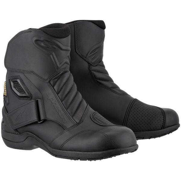 Motorradstiefel Alpinestars New Land Gore-Tex Schwarz