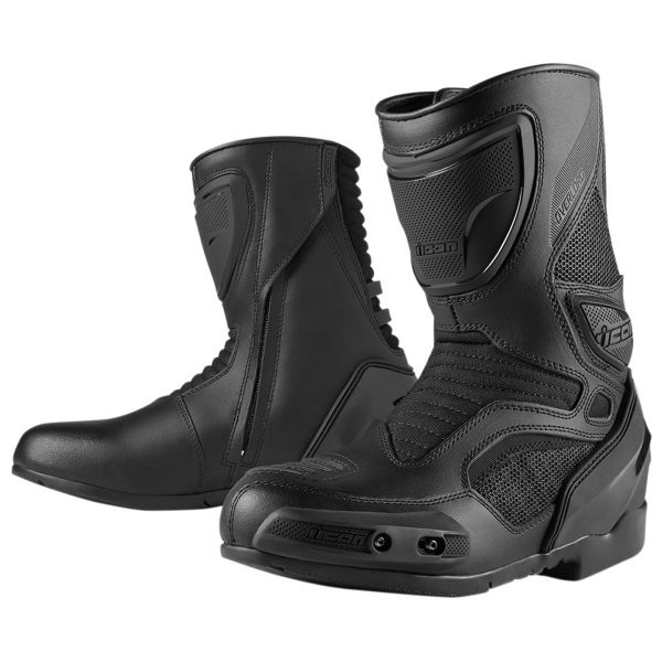 Motorradstiefel ICON Overlord Boot Stealth