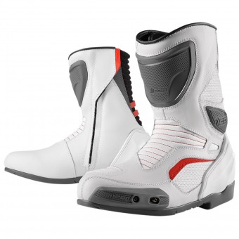 Motorradstiefel ICON Overlord Boot White
