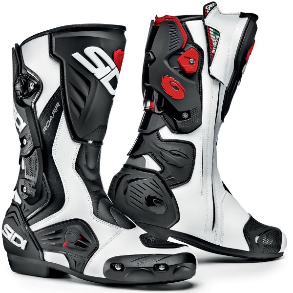 Motorradstiefel SIDI Roarr Black White