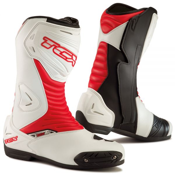 Motorradstiefel TCX S-Sportour Evo Red White