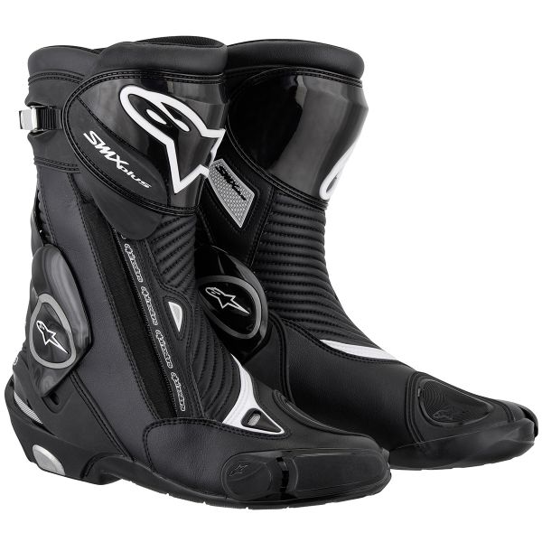 Motorradstiefel Alpinestars SMX Plus Black