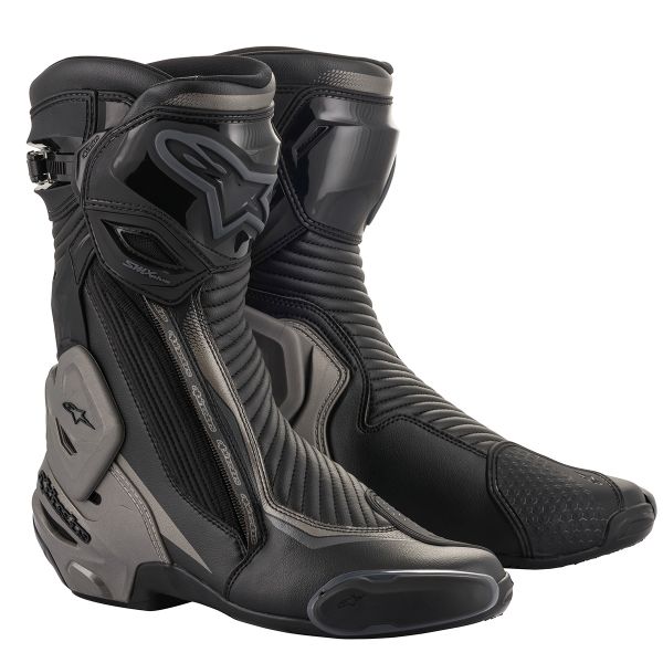 Motorradstiefel Alpinestars SMX Plus V2 Black Dark Gray Motorradstiefel Alpinestars SMX Plus V2 Black Dark Gray