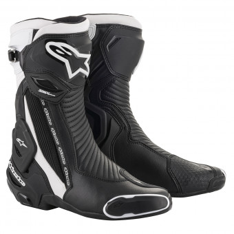 Motorradstiefel Alpinestars SMX Plus V2 Black White Motorradstiefel Alpinestars SMX Plus V2 Black White