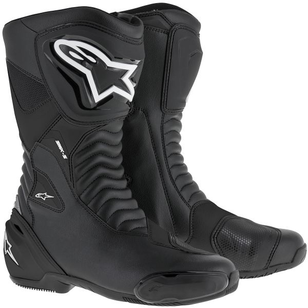 Motorradstiefel Alpinestars SMX S Schwarz Motorradstiefel Alpinestars SMX S Schwarz