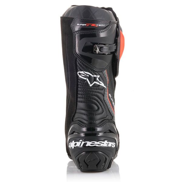 Alpinestars Supertech R Black Dark Grey Red Fluo
