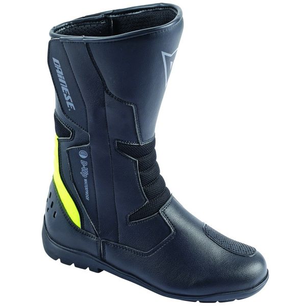 Motorradstiefel Dainese Tempest D-Waterproof Black Yellow Fluo